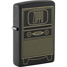 Зажигалка ZIPPO VINTAGE TV DESIGN 48619