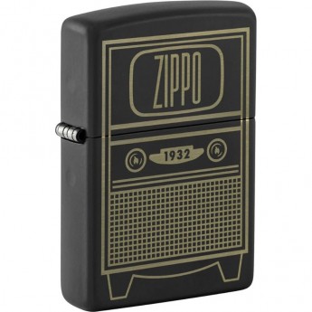 Зажигалка ZIPPO VINTAGE TV DESIGN 48619