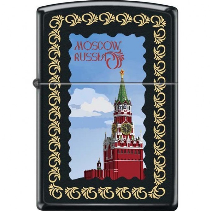 Зажигалка ZIPPO 218 MOSCOW KREMLIN FRAMED