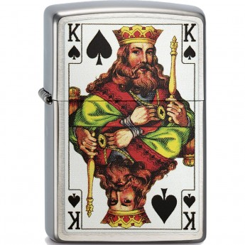 Зажигалка ZIPPO CLASSIC 28489 Classic Brushed Chrome